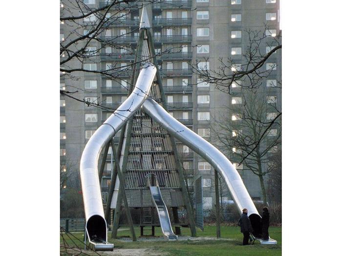 大型不銹鋼滑梯59